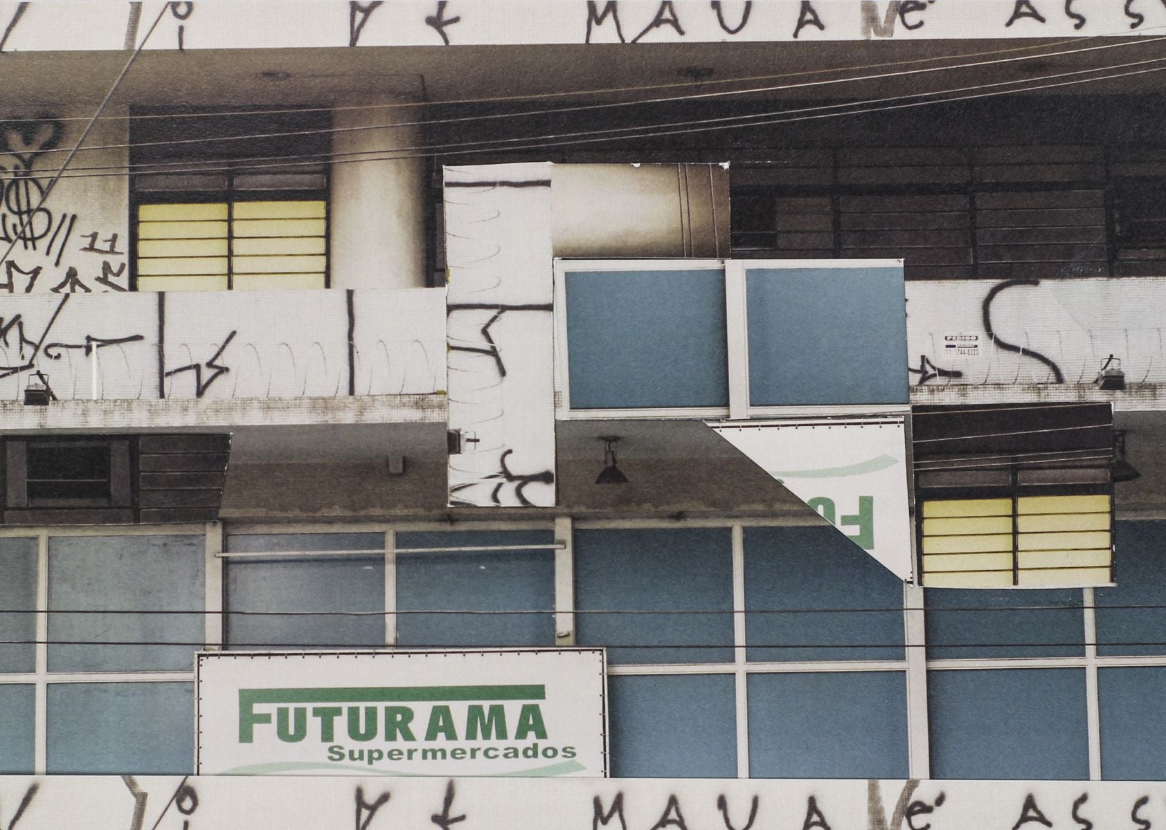 Clemens Behr Futurama Supermarkt Sao Paulo