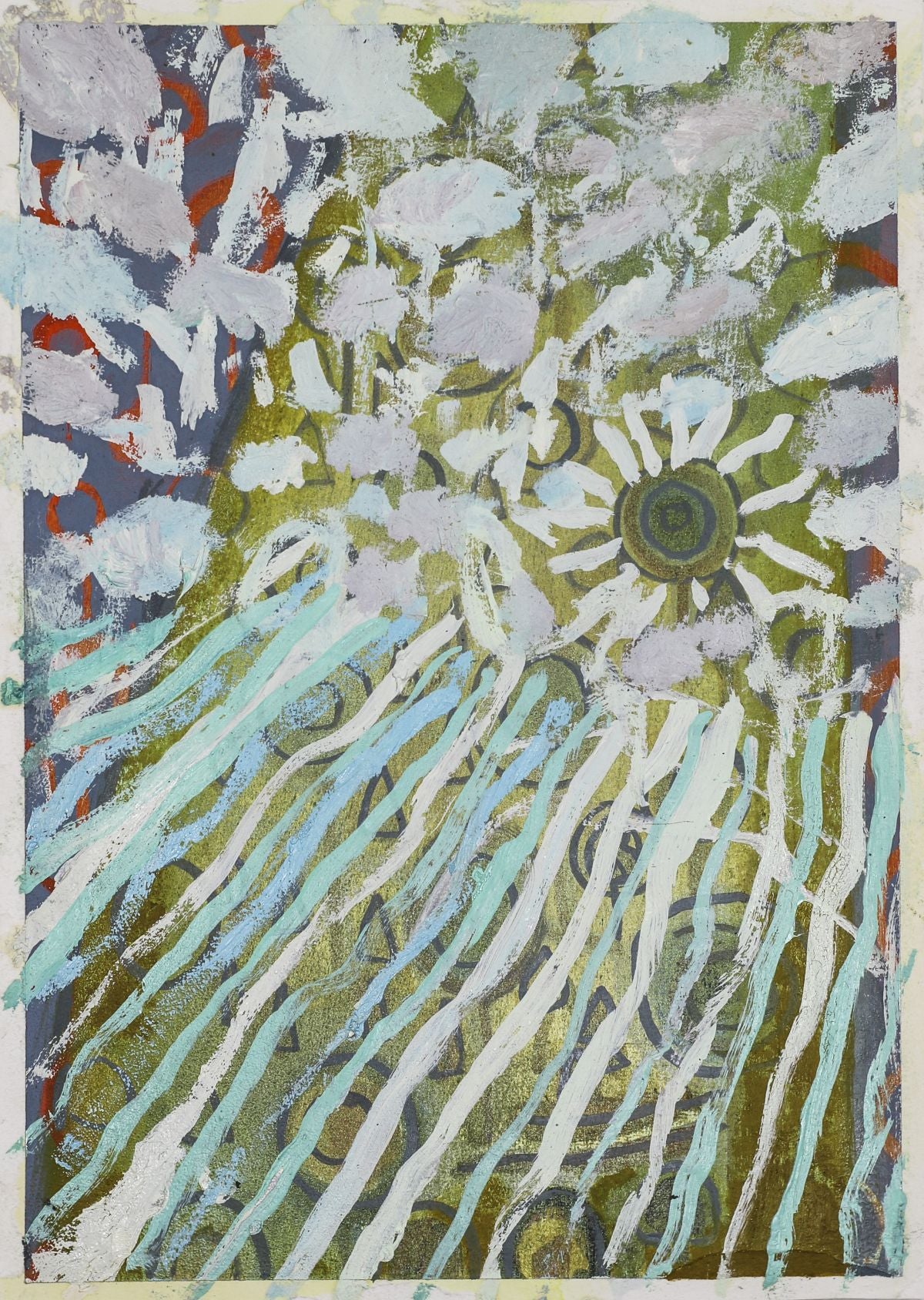 David Smith Orange Curtains