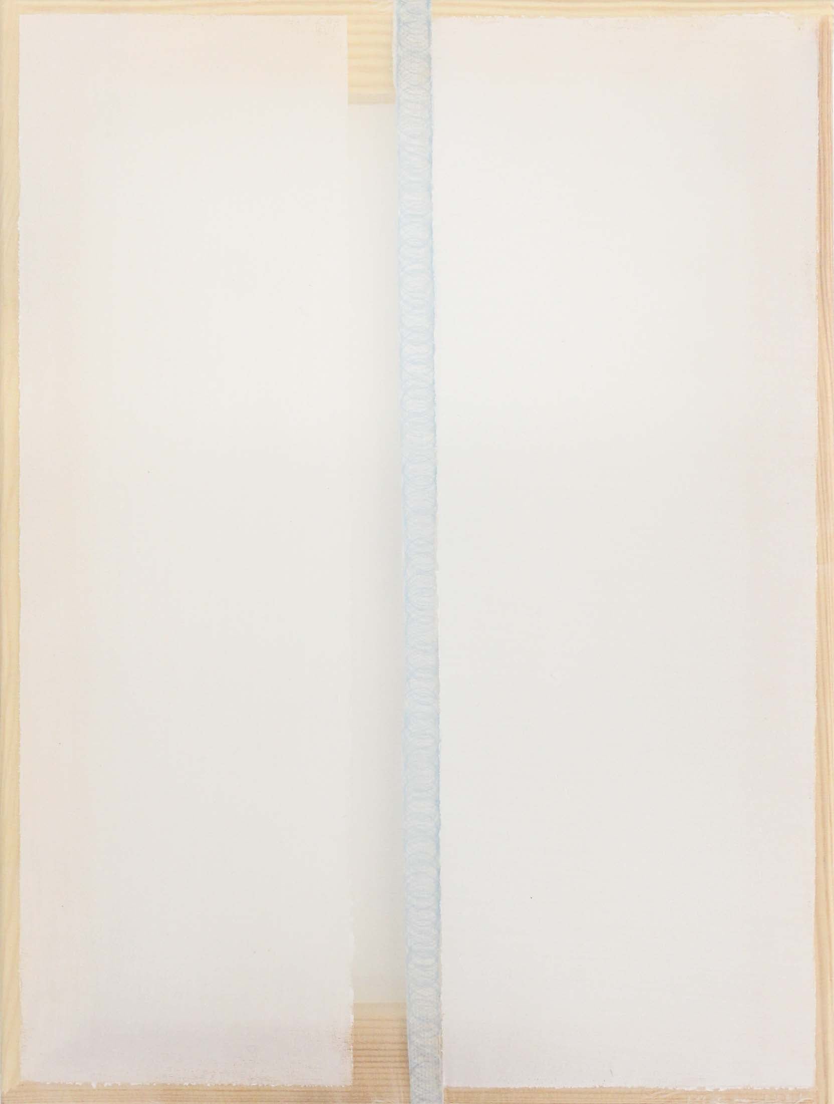 Marija Rinkevičiūté Blue Line Painting