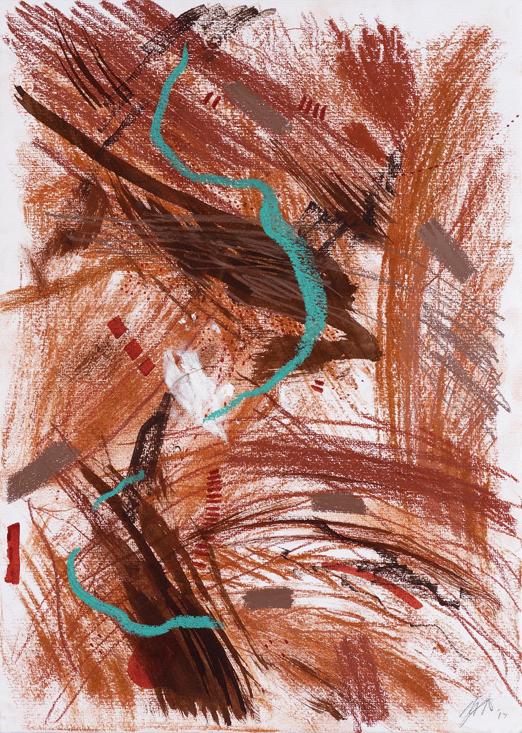 Io Makandal Rock Drawing III