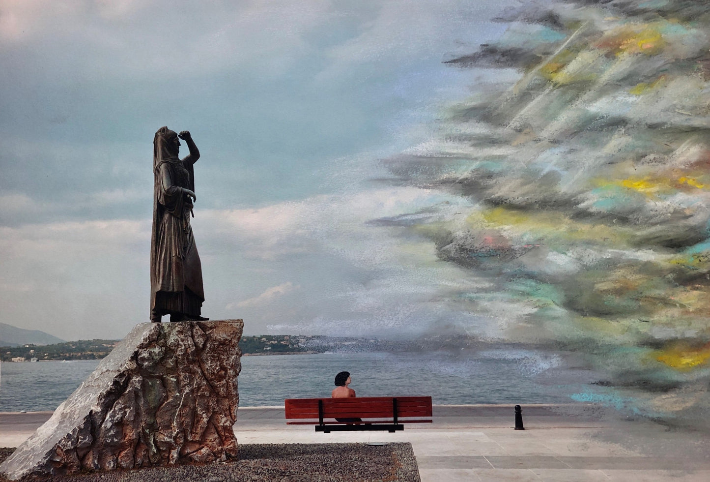Liane Lang Laskarina Bouboulina: Sketch for Premontion