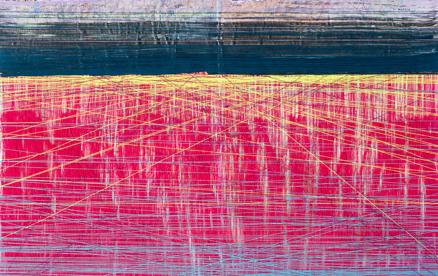 Mark Rautenbach Magenta Lurex Dusk Megapolis