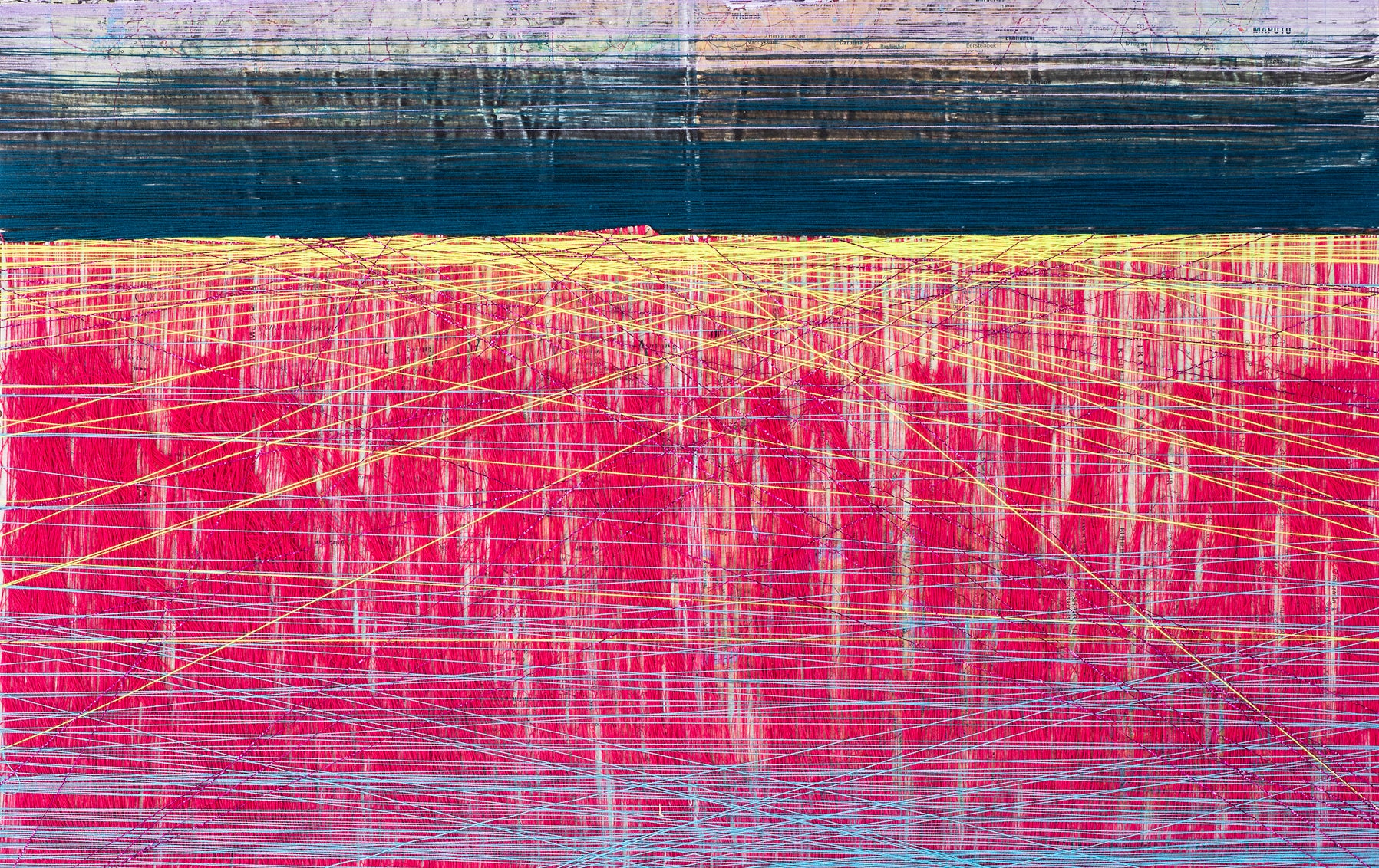 Mark Rautenbach Magenta Lurex Dusk Megapolis
