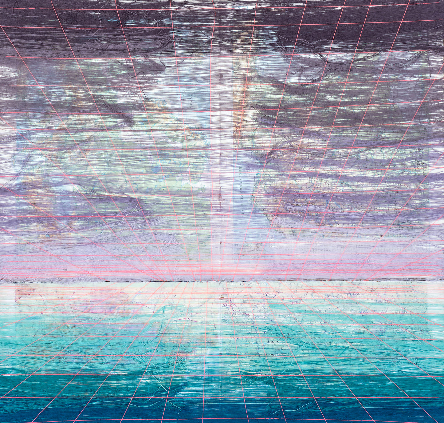 Mark Rautenbach Day Landscapes Mulberry Turquoise