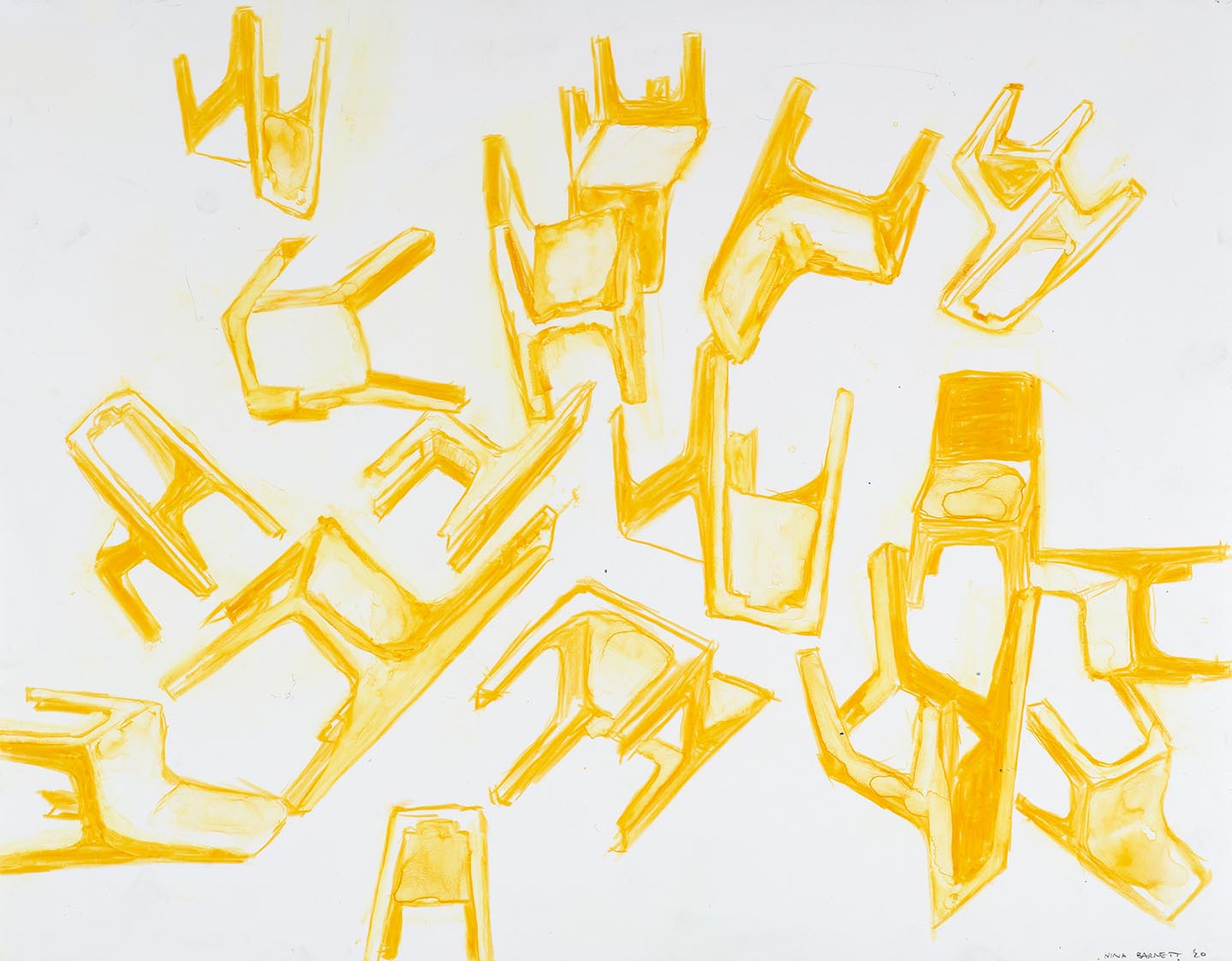 Nina Barnett Chairs (yellow)