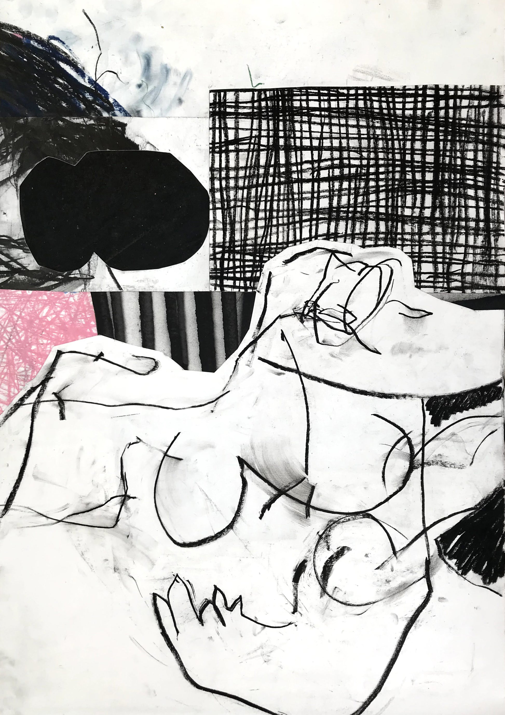 Luc Pierre Nude Lying Somewhere