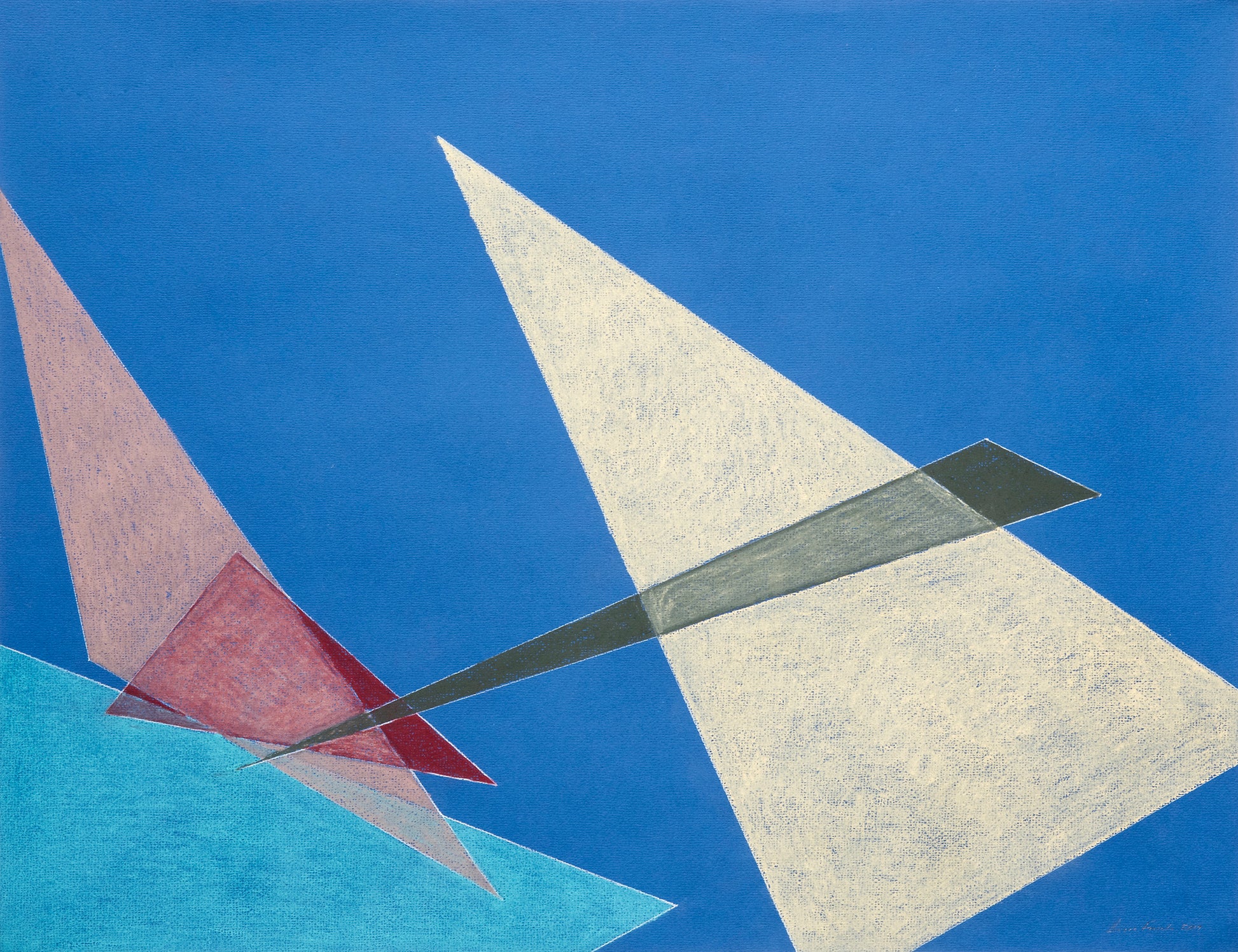 Pierre Fouché Conversations with the vertex machine and five triangles VII