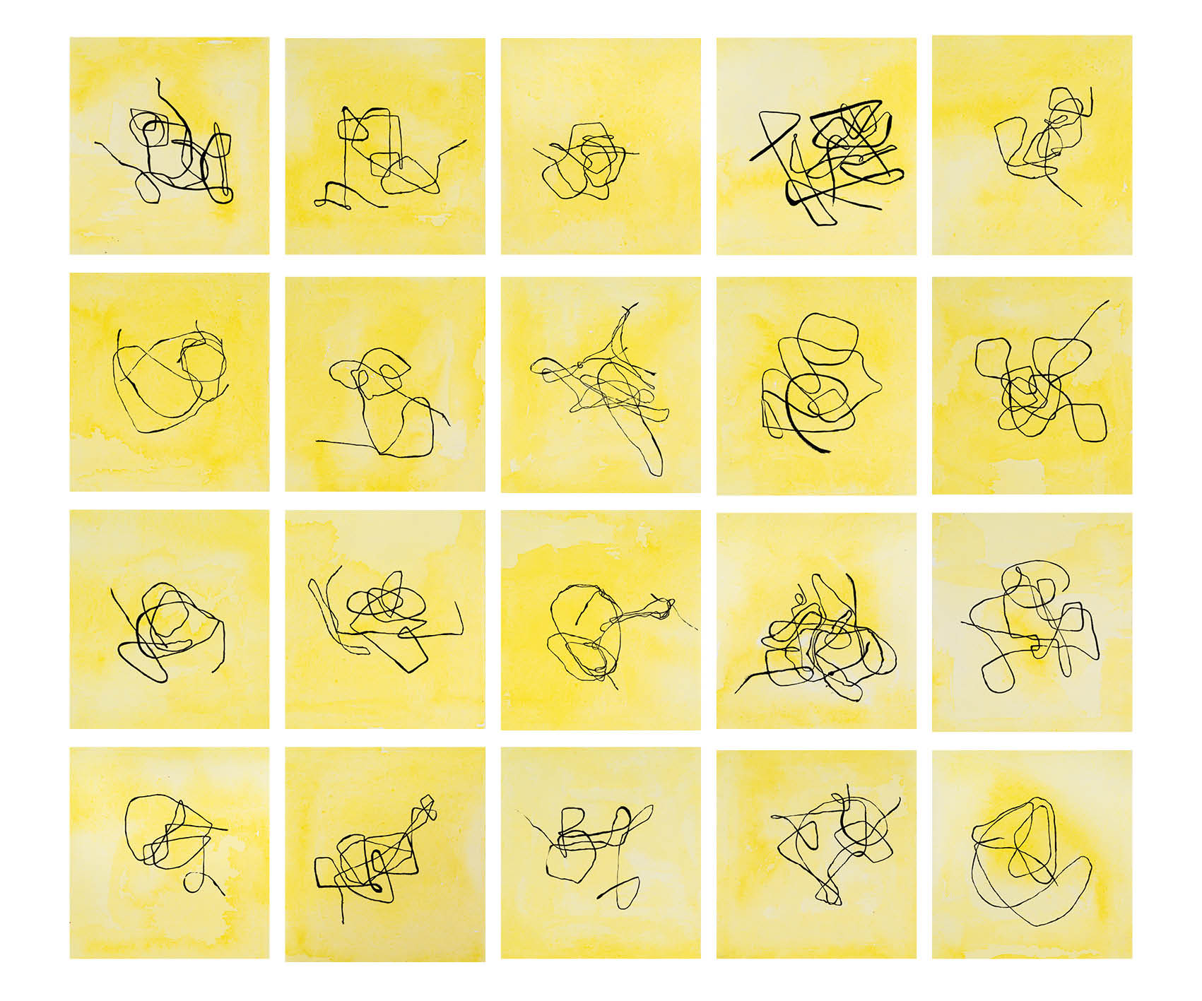 Sue Pam-Grant Dislocation Yellow Morning Antics 1