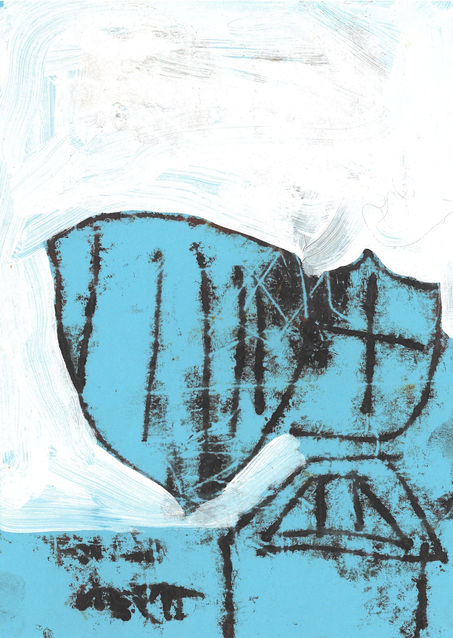 Charlie Hawksfield Monoprint