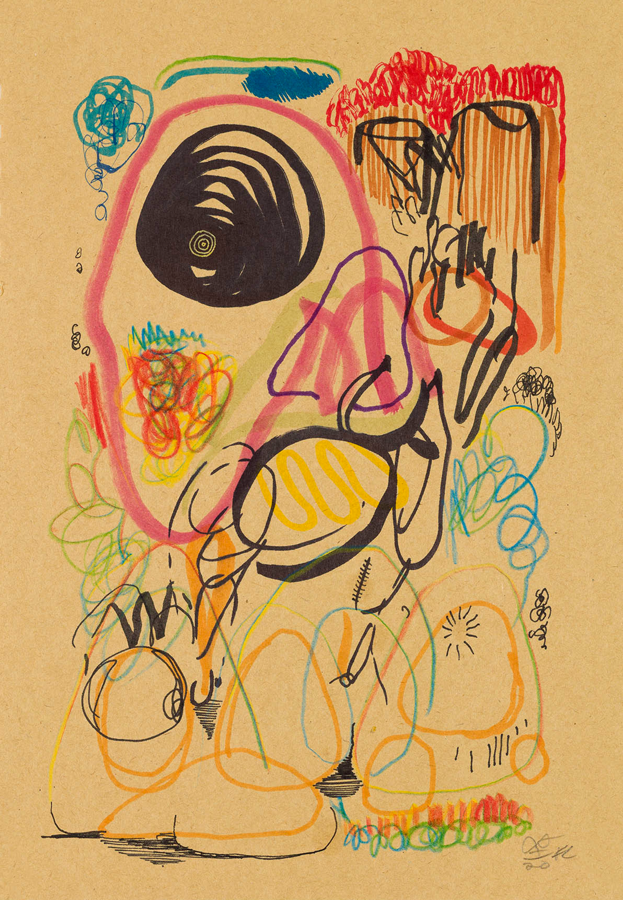 Fred Clarke Composition 1