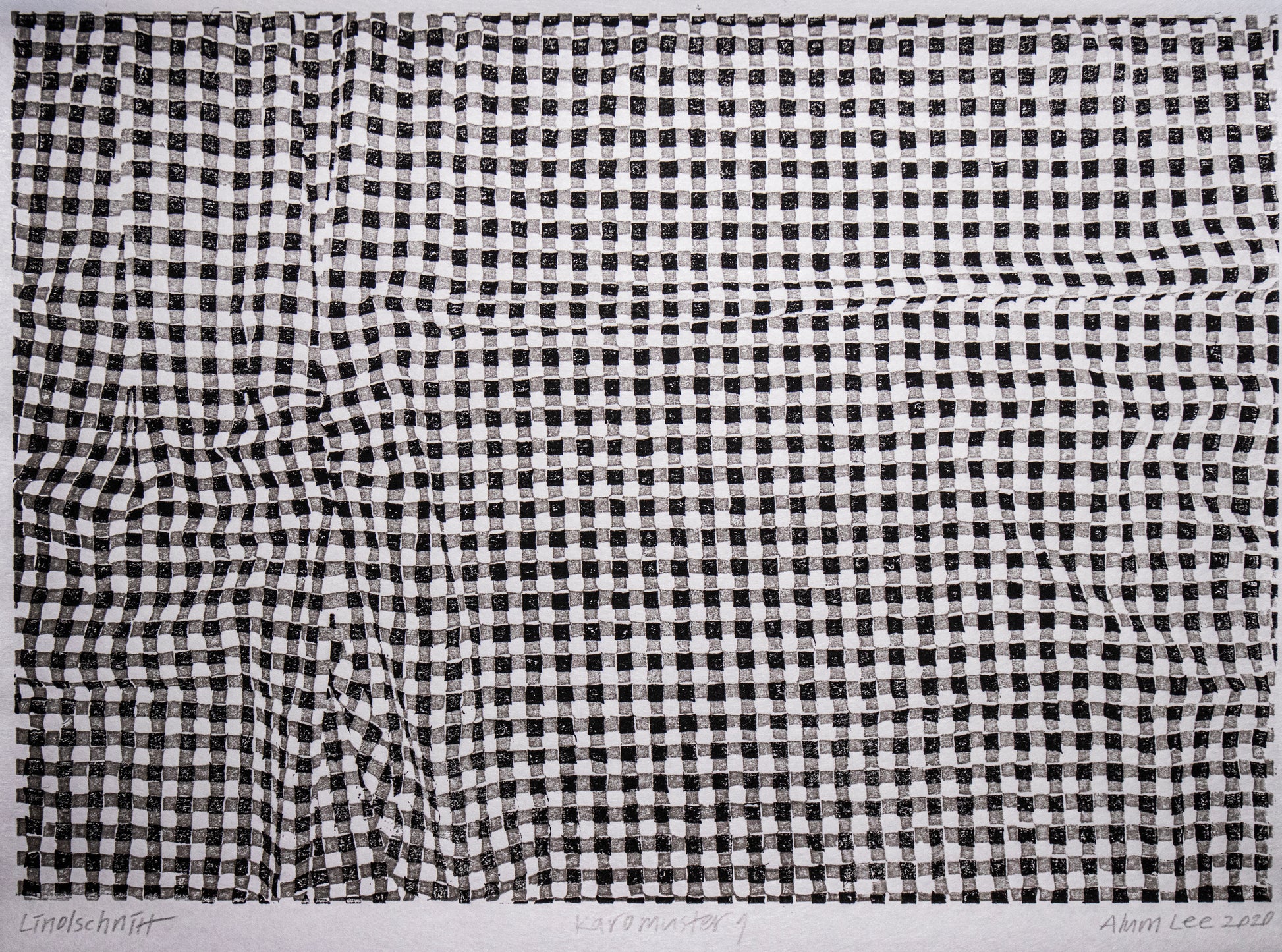 Alum Lee Gingham Check Pattern 09
