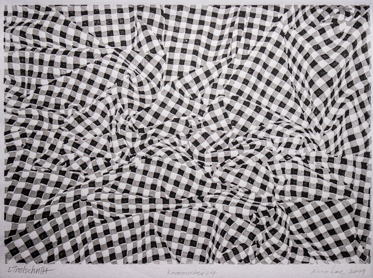Alum Lee Gingham Check Pattern 24
