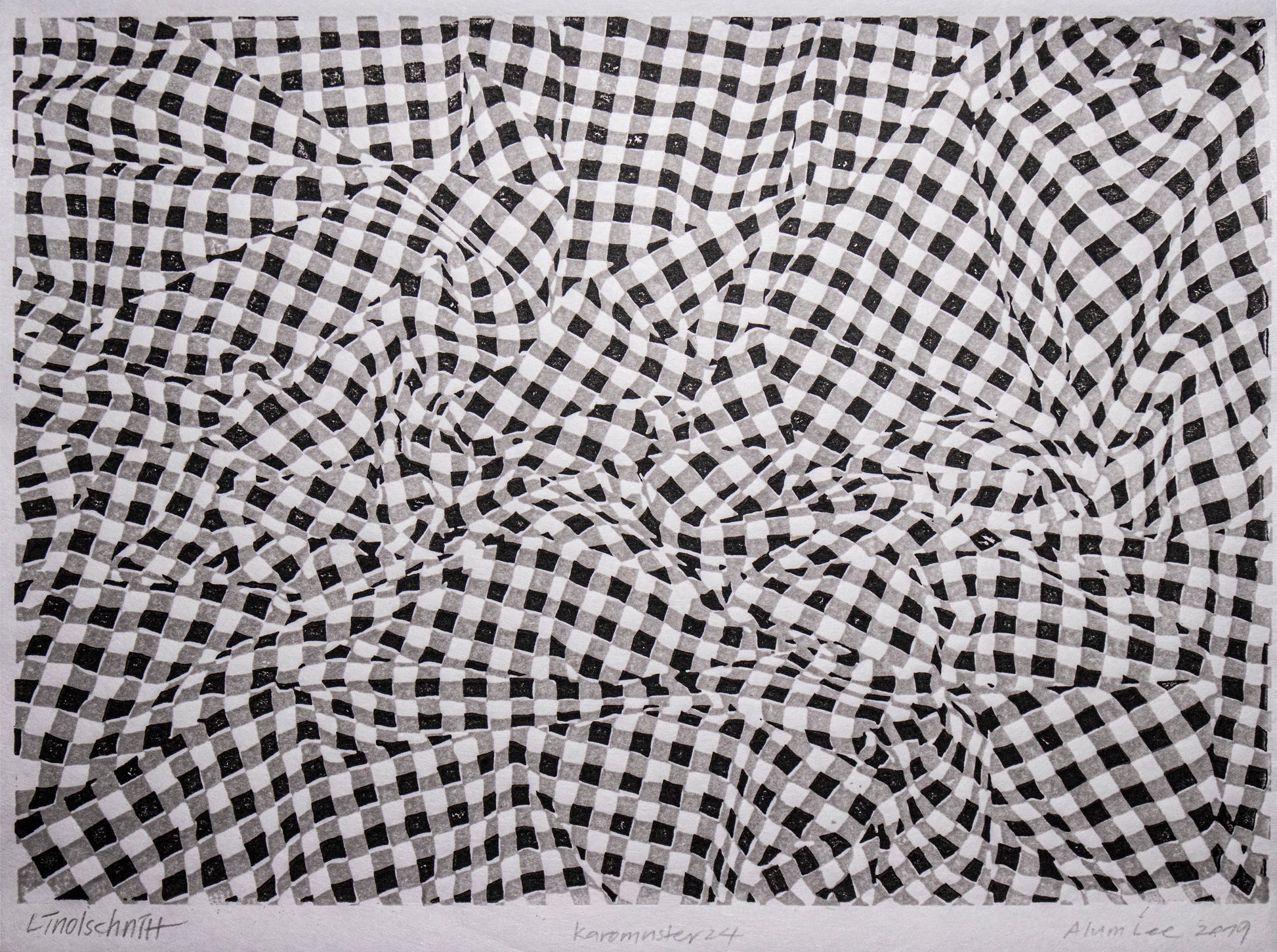 Alum Lee Gingham Check Pattern 24