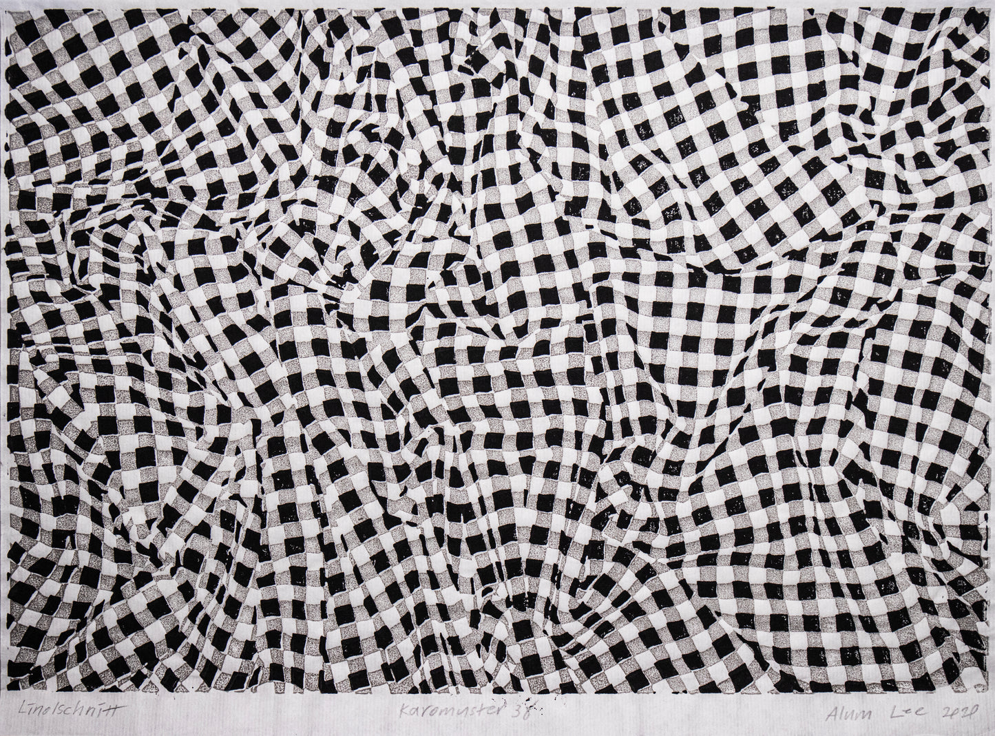 Alum Lee Gingham Check Pattern 38