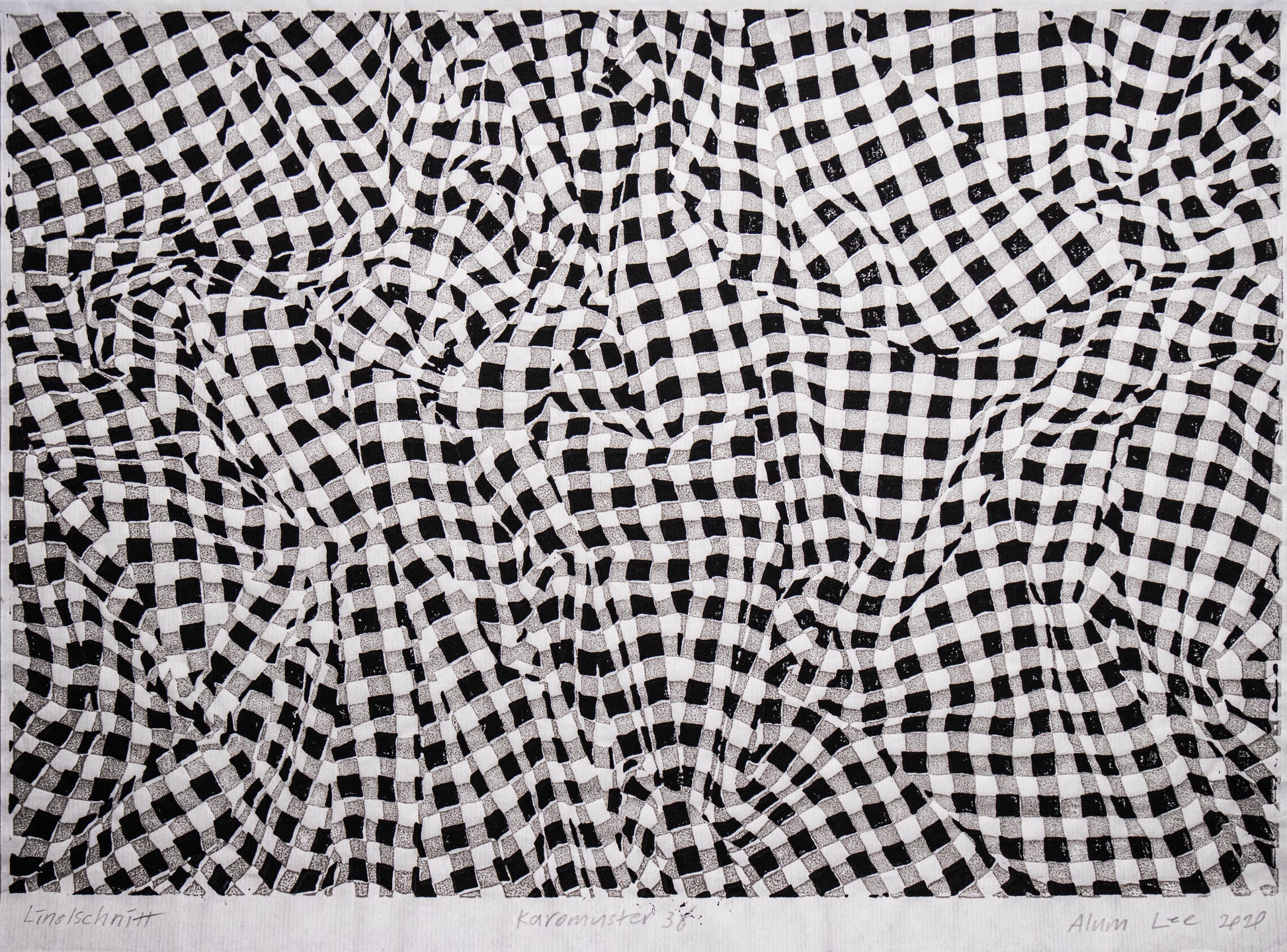 Alum Lee Gingham Check Pattern 38
