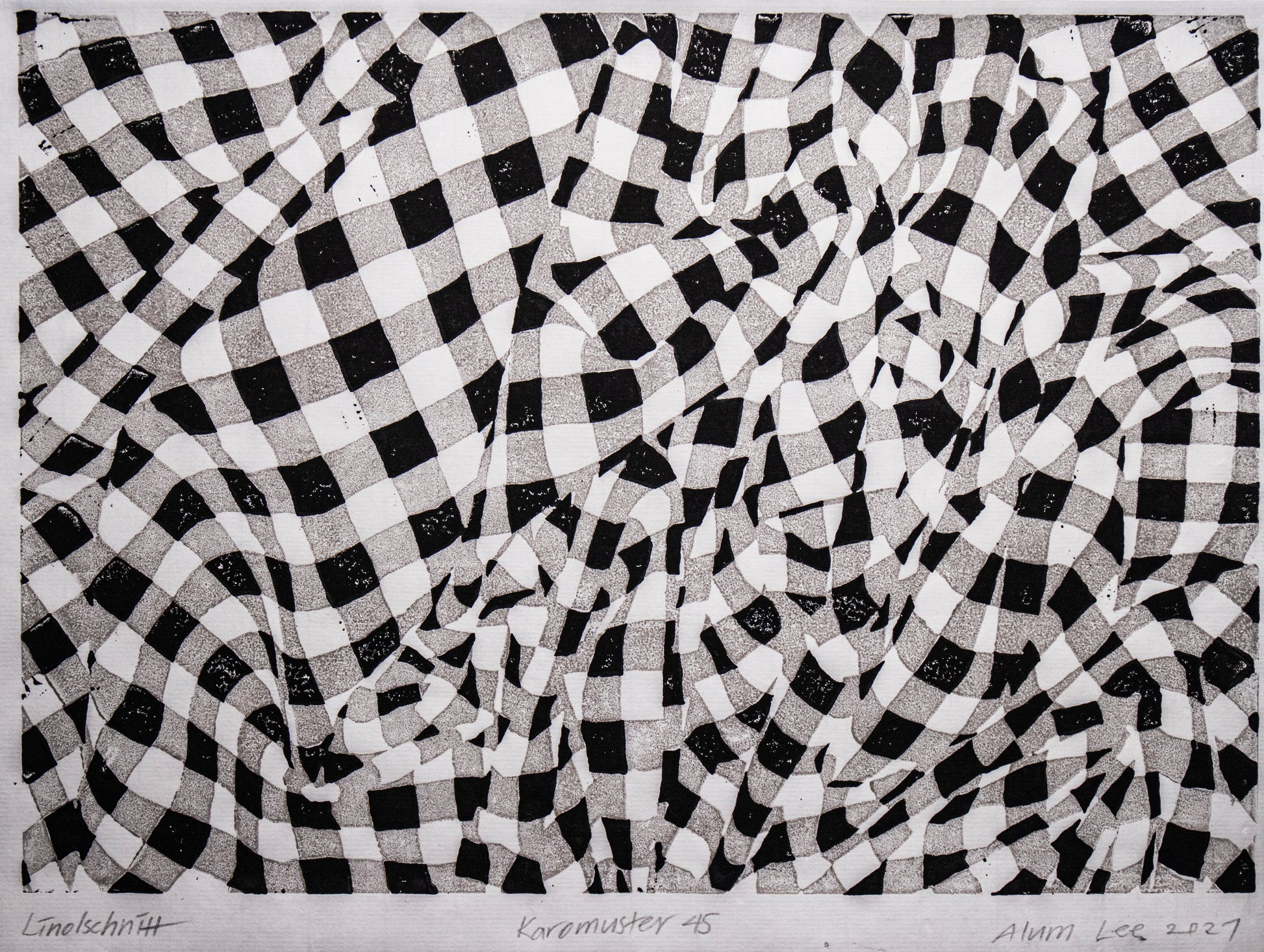 Alum Lee Gingham Check Pattern 45