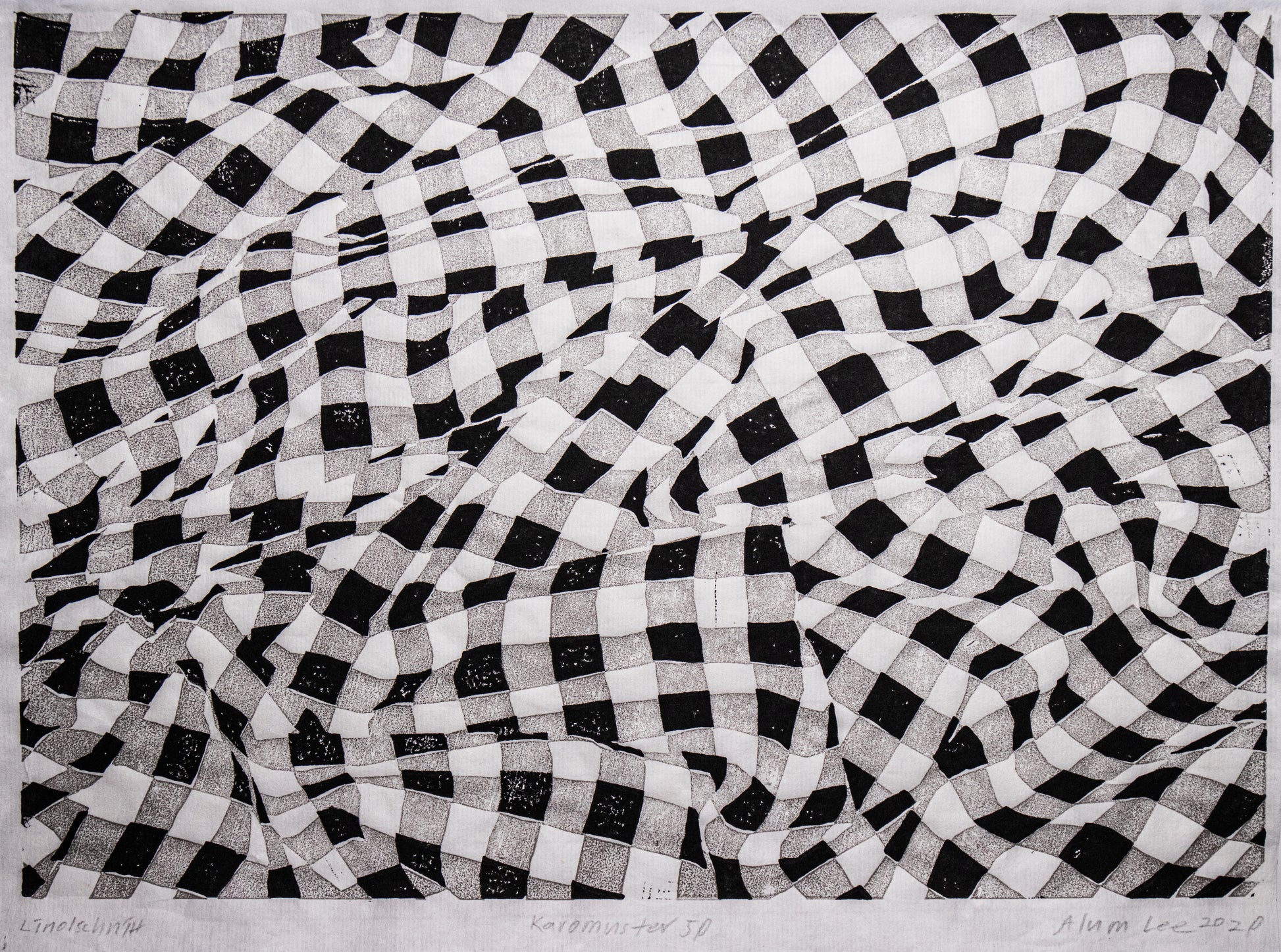 Alum Lee Gingham Check Pattern 50