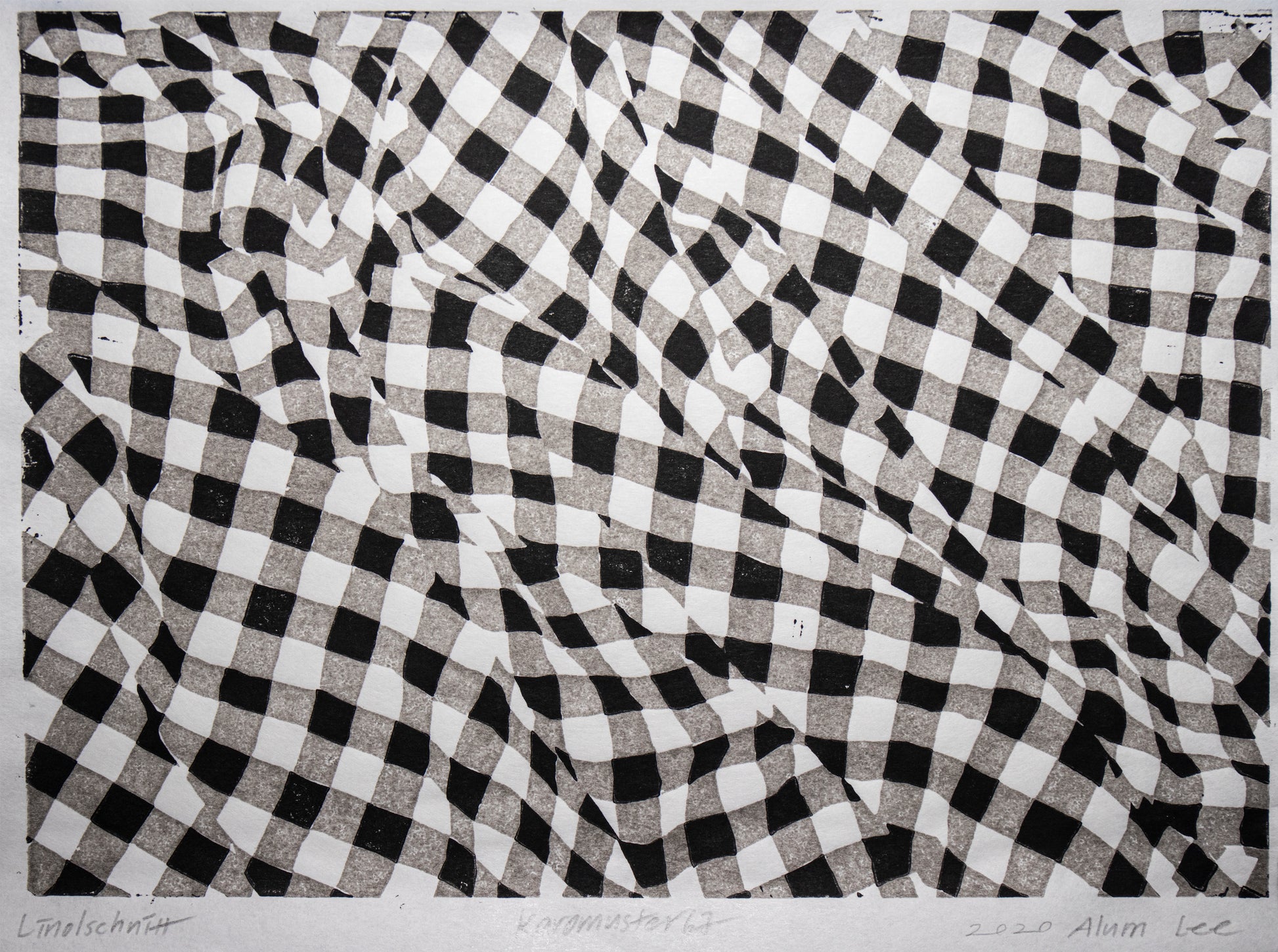 Alum Lee Gingham Check Pattern 67