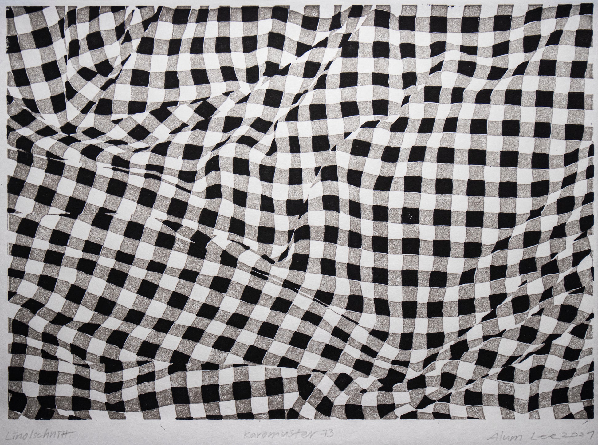 Alum Lee Gingham Check Pattern 73