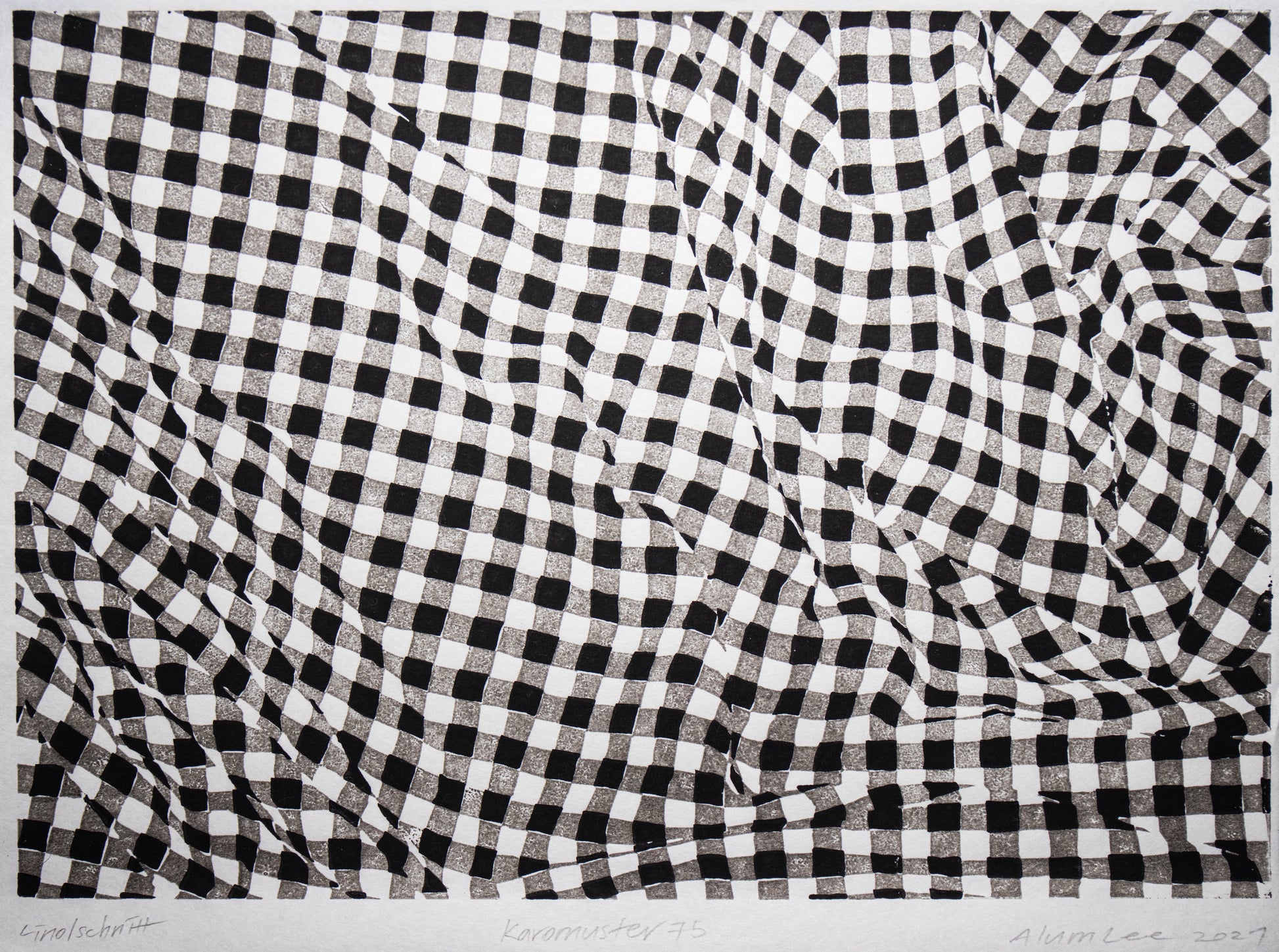 Alum Lee Gingham Check Pattern 75