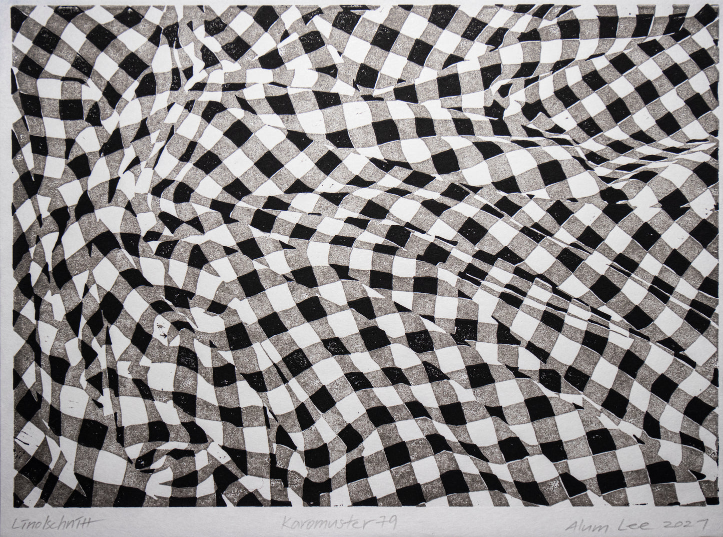 Alum Lee Gingham Check Pattern 79