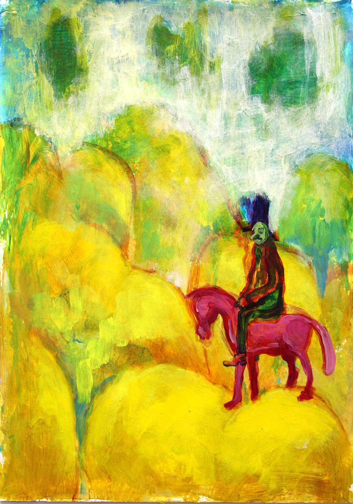 Broughton & Birnie General in Yellow Landscape
