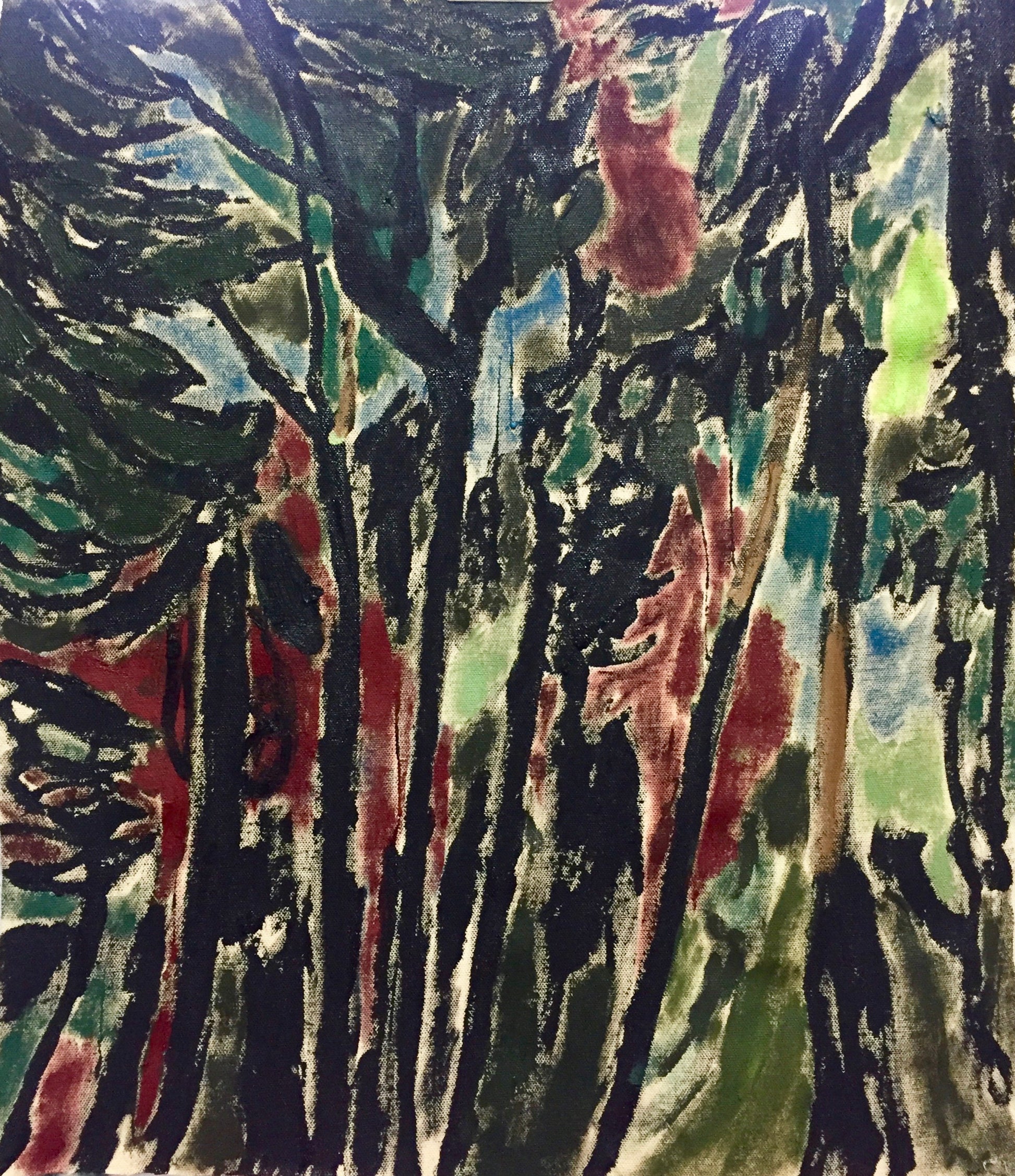Katie Brookes Patchwork Trees