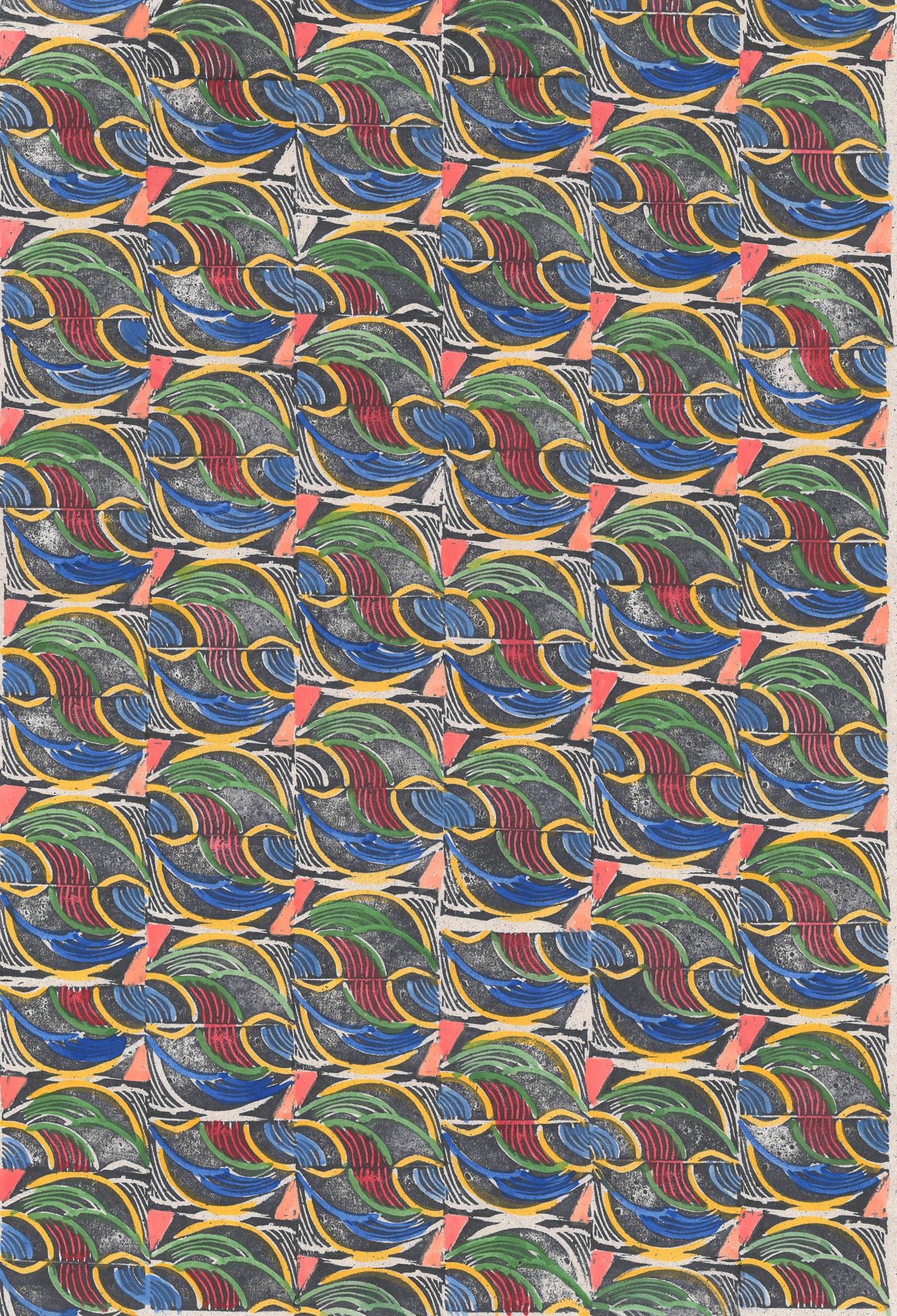 Karolyn Morovati Peonies - Pattern Study Version 3
