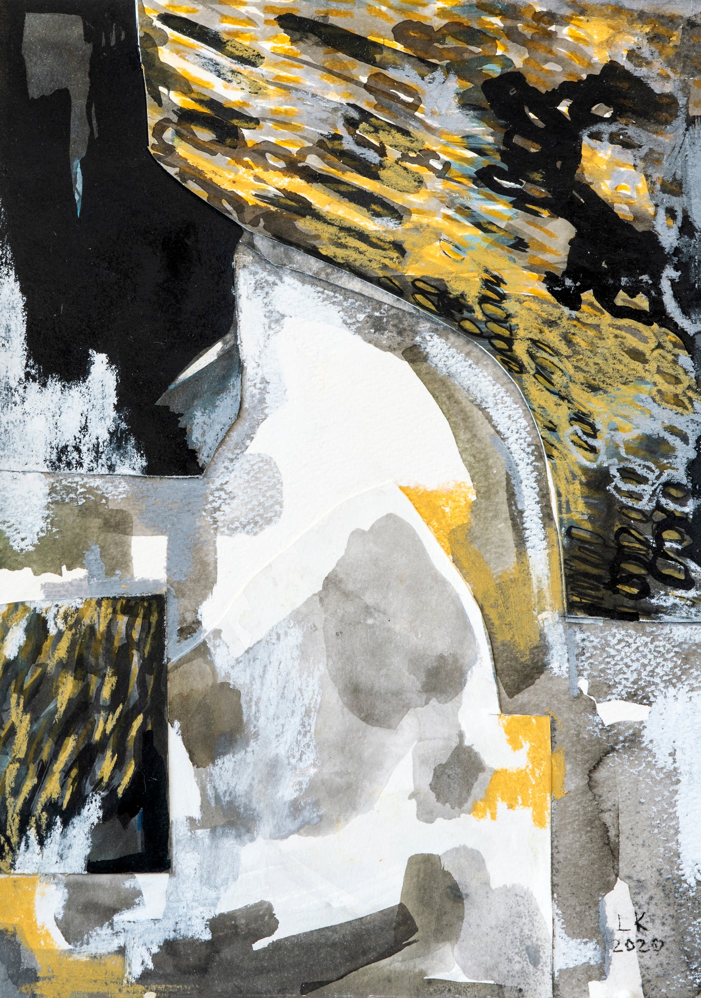 Lara Kruger Textured Paper Collage