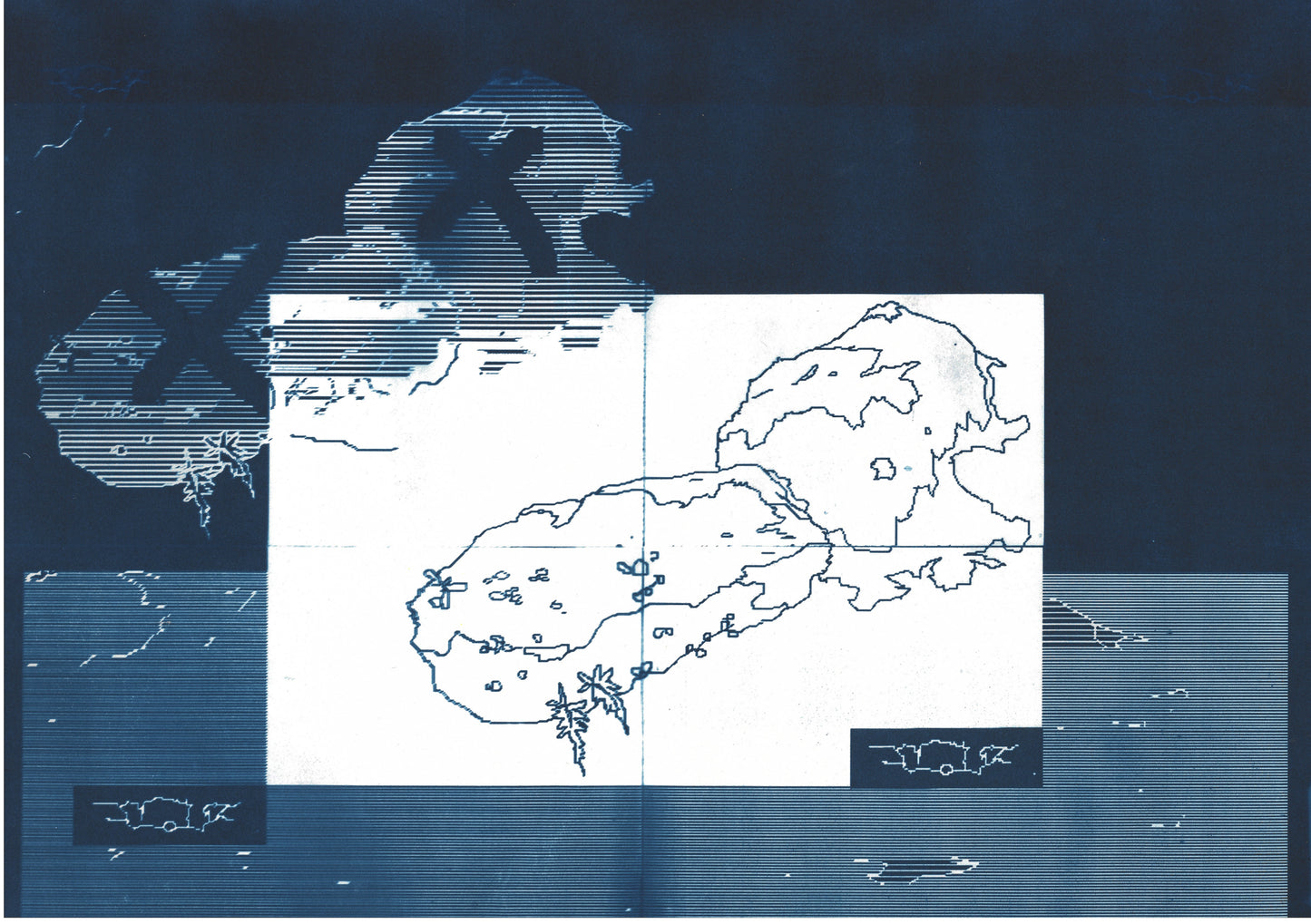 Naomi Nakazato Cyanotype No. 27 Summer