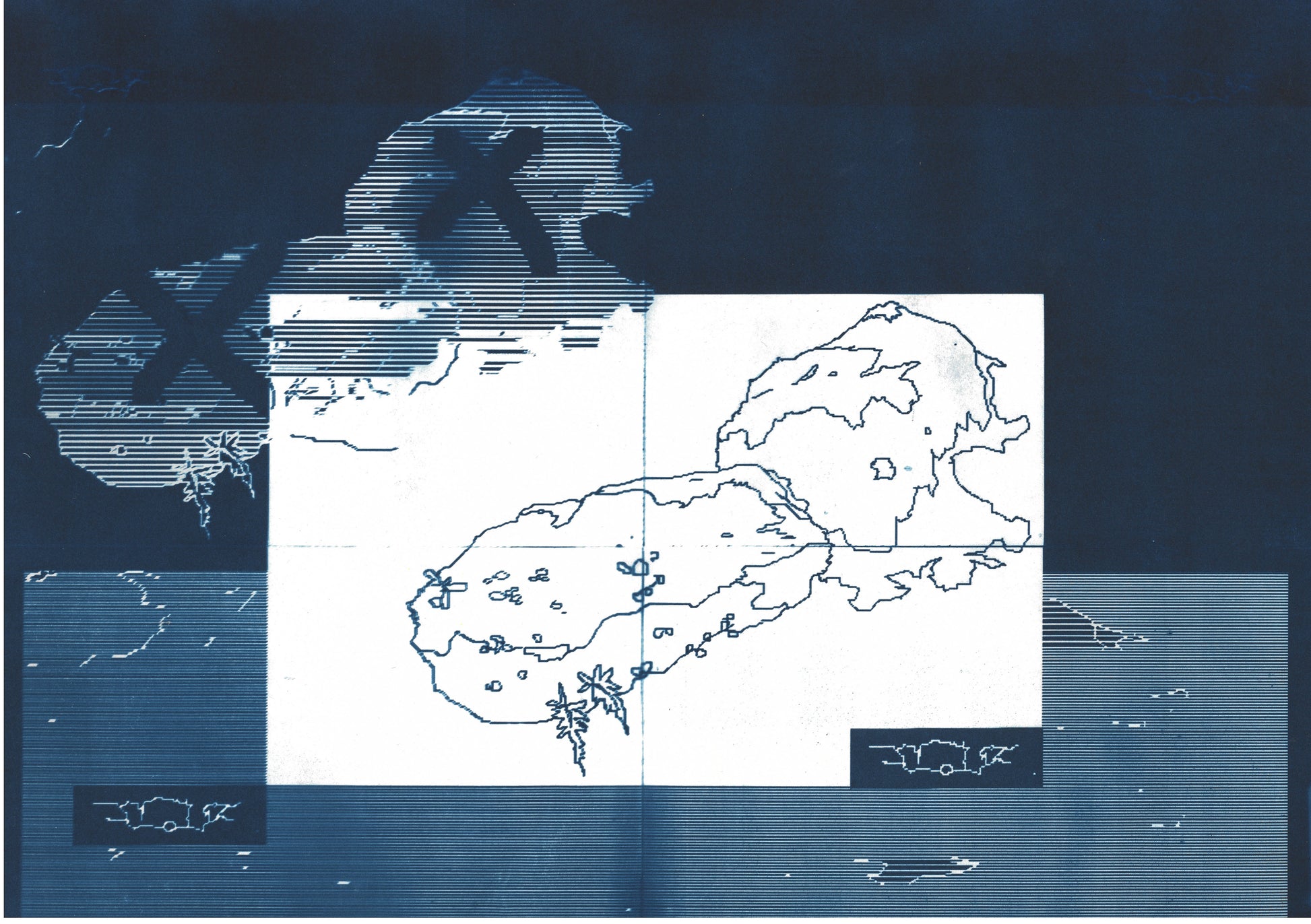 Naomi Nakazato Cyanotype No. 27 Summer