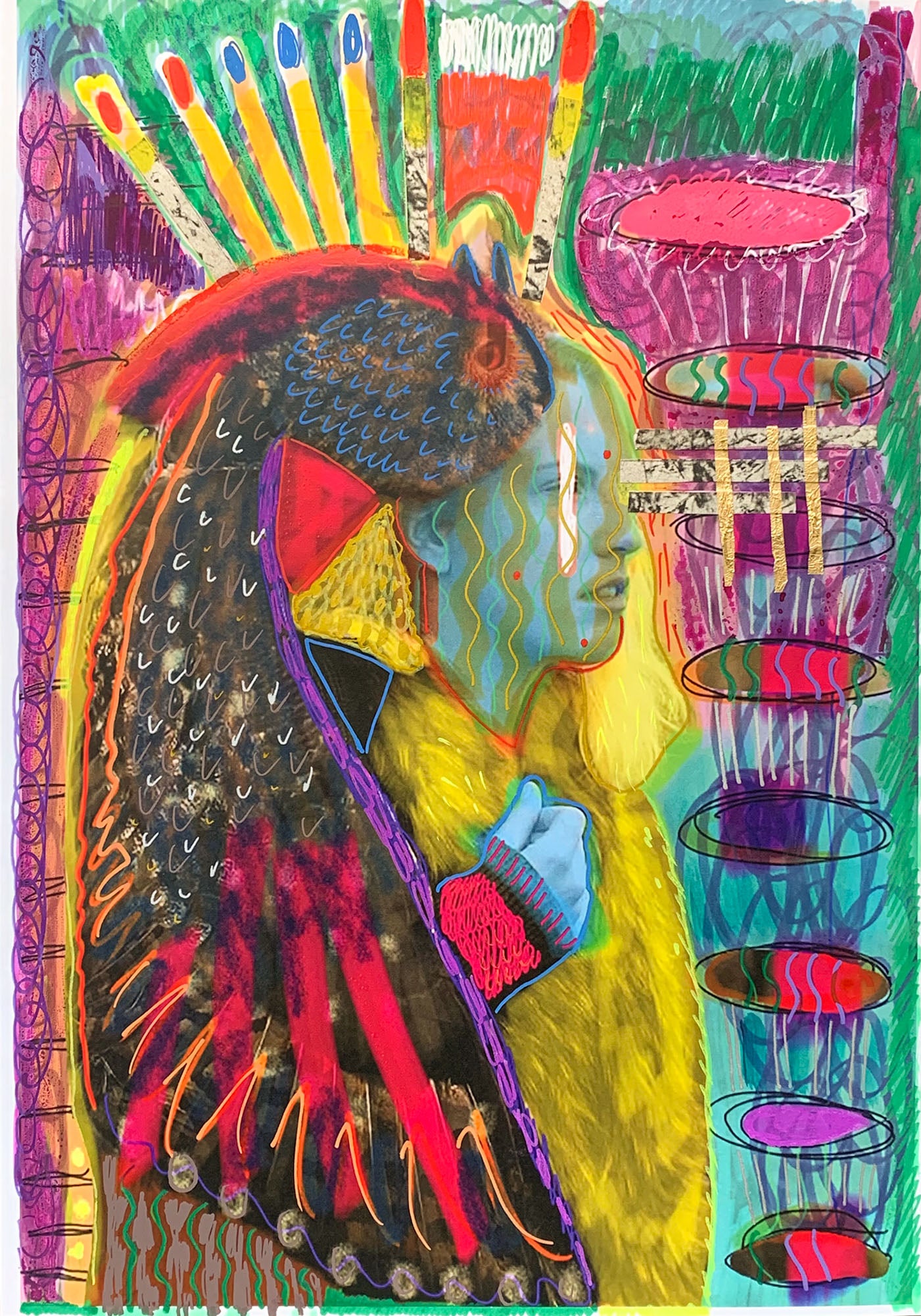 Sarah Hender Owl Woman Copy