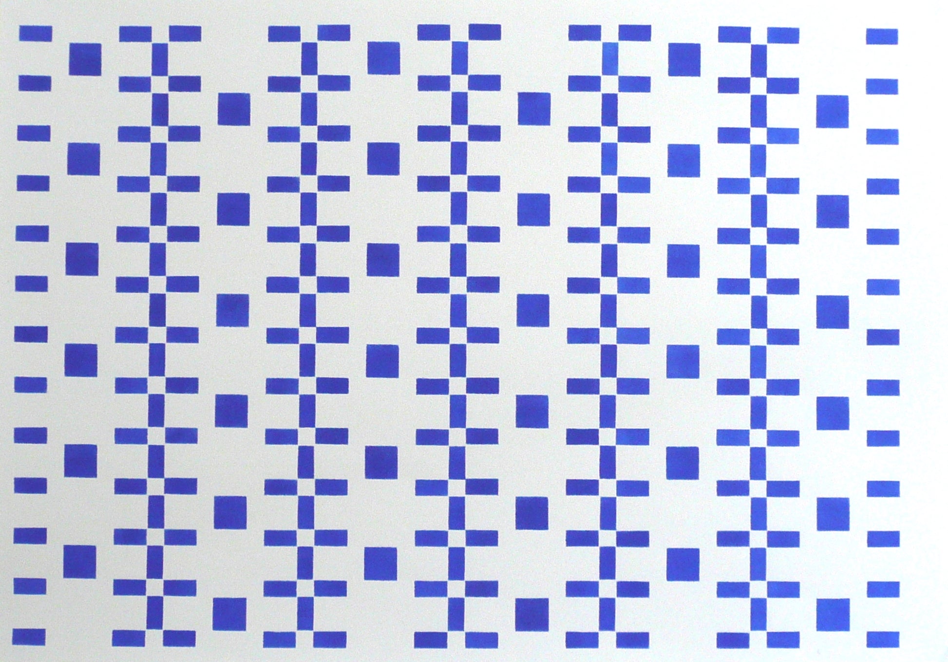 Karolyn Morovati Pochoir Print Experiment Version 5