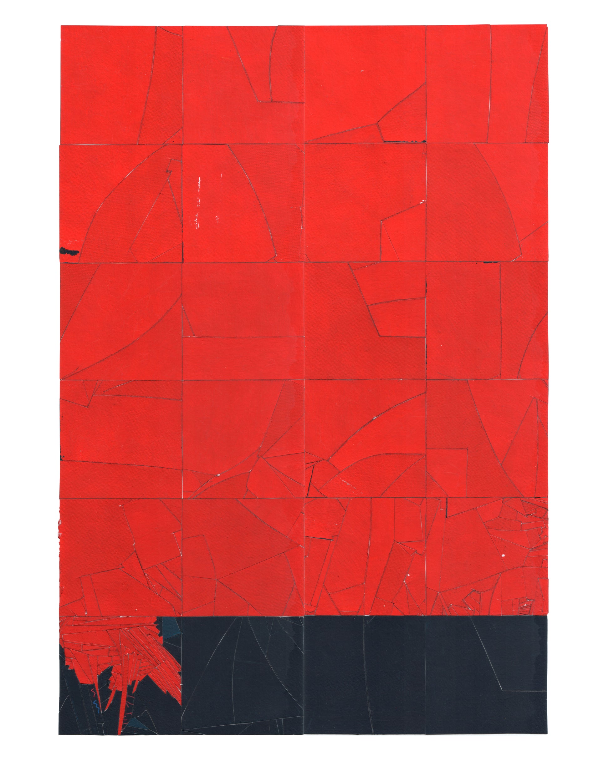 Nick Maroussas Untitled (Red Blue)